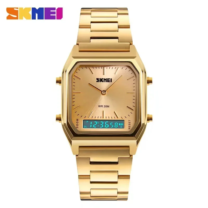 Men'S Fashion Zone - SKMEI 1220 남자 디지털 듀얼 타임
