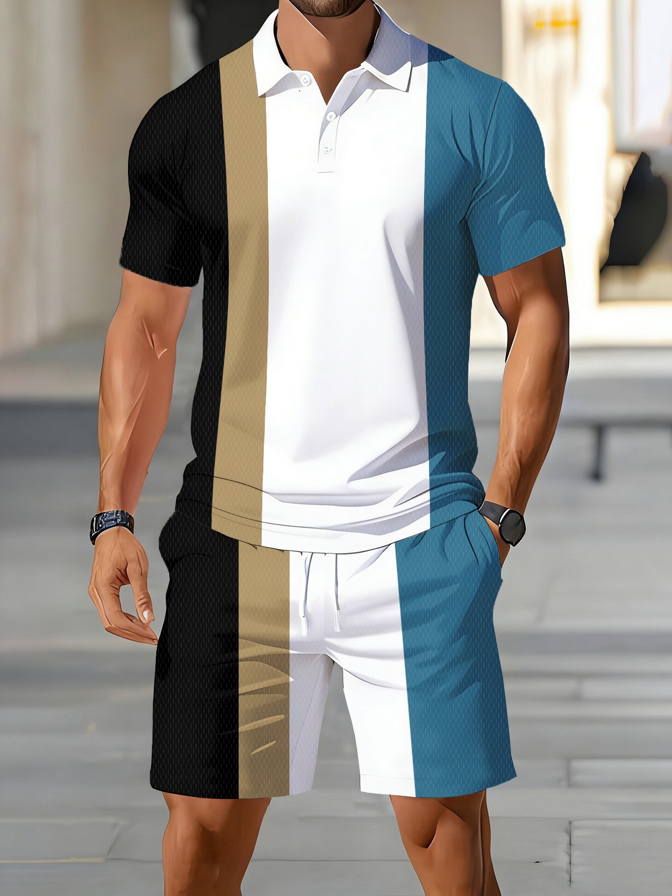 Men'S Fashion Polo Shirt - 2026 여름 신상 남성 폴로셔츠 세트