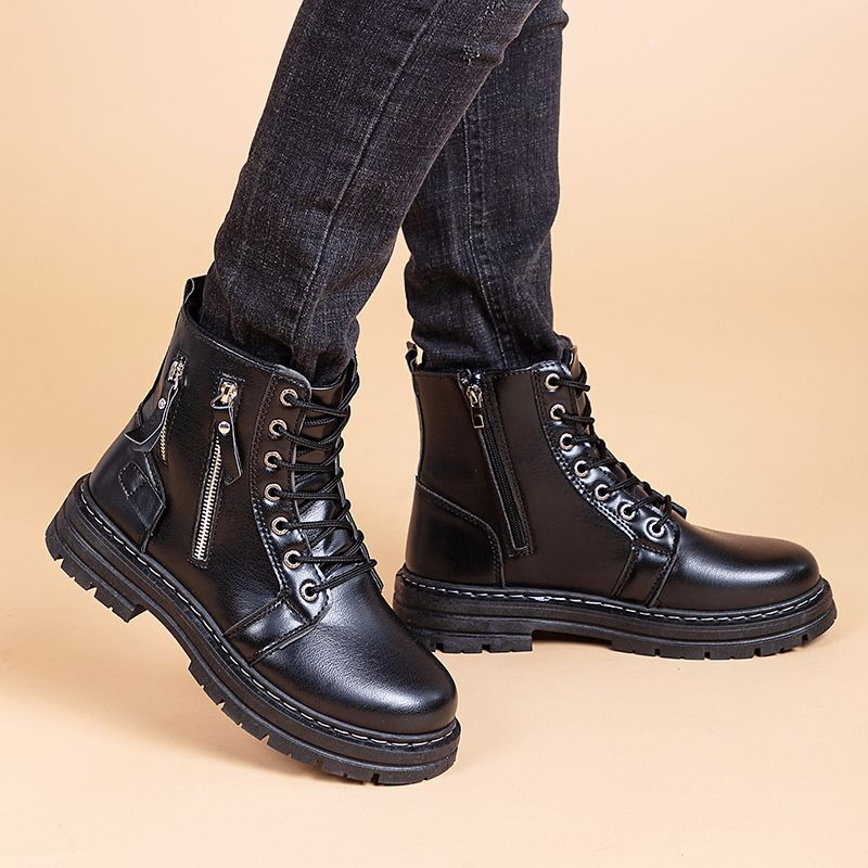 Chelsea Boots Men - 남성용 브리티시 스타일 첼시 앵클 부츠