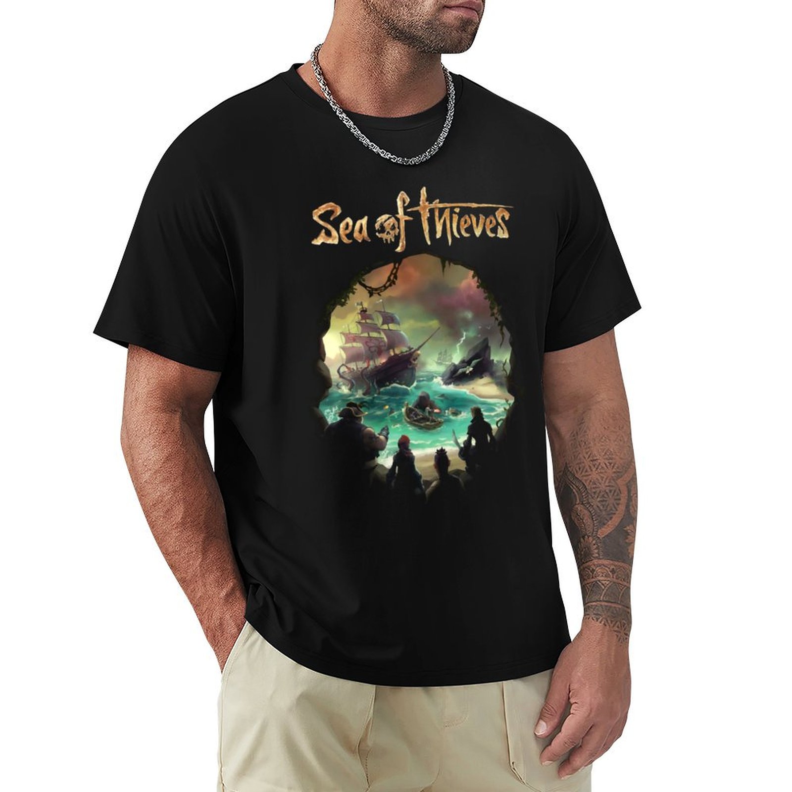 Men'S Fashion Online - Thieves 온라인 게임 티셔츠 패션 패턴