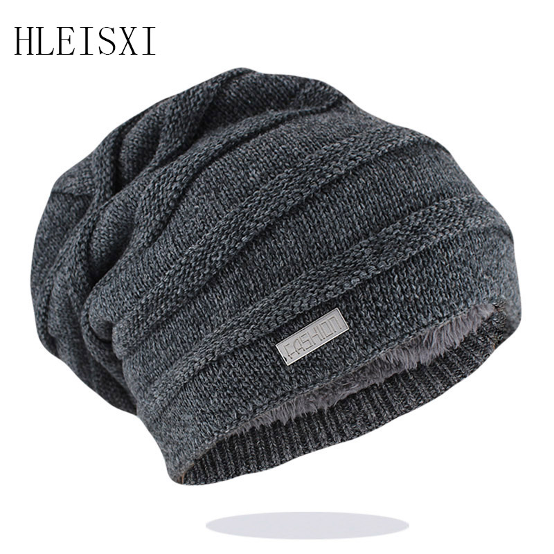 Beanie Winter Hat - 남성용 줄무늬 비니 모자, 여성용 모자,