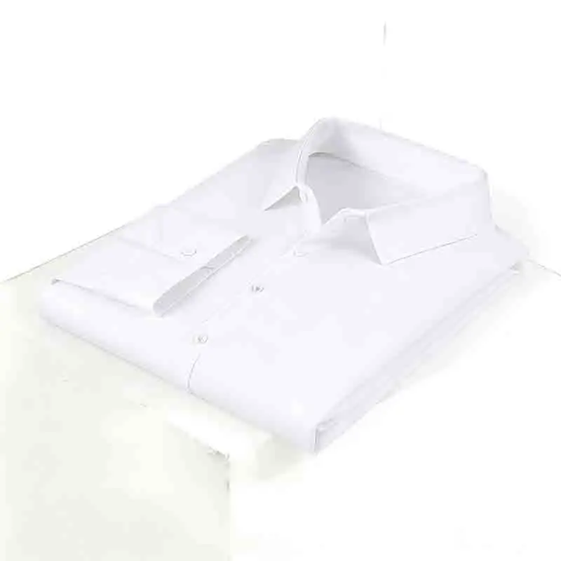 Dress Shirt Non-Iron - 2026 남성용 솔리드 긴팔 드레스 셔츠
