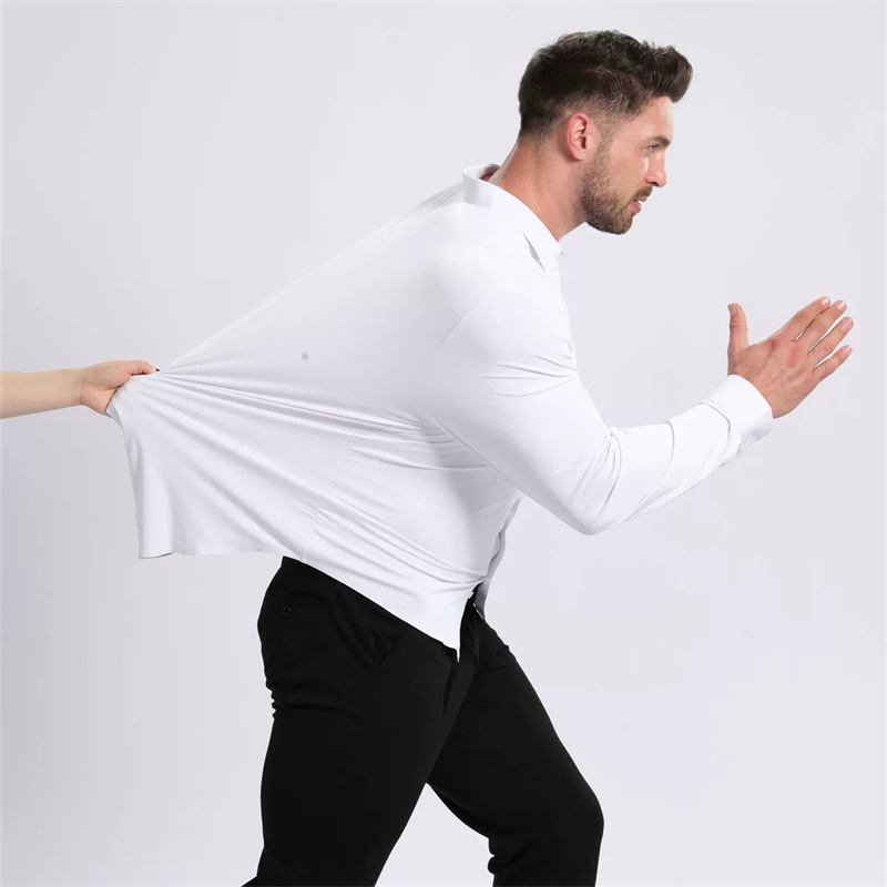 Dress Shirt Non-Iron - 미국/EU 사이즈 3XL 105KG 고급 명품