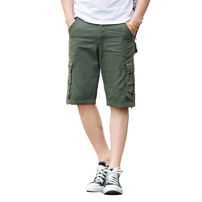 Mens Fashion Cargo Pants - 남성 카고 반바지 여름 패션 통기성