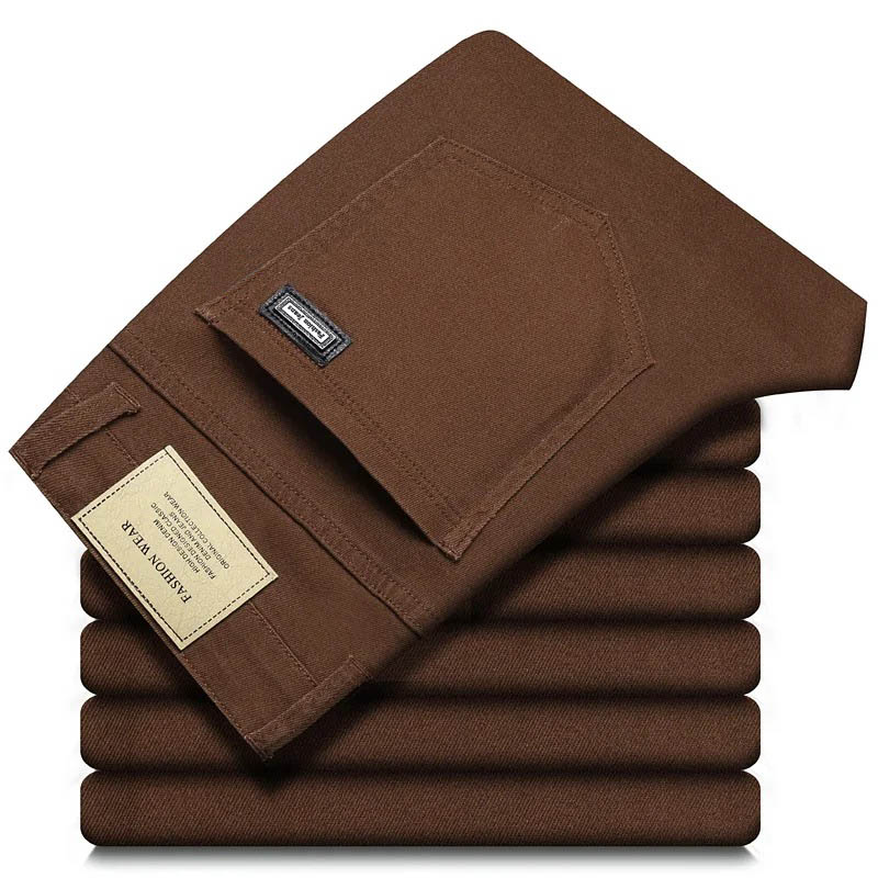 Men'S Fashion Linen Pants - 패션 느슨한 스트레이트 비즈니스 캐주얼 스트레치