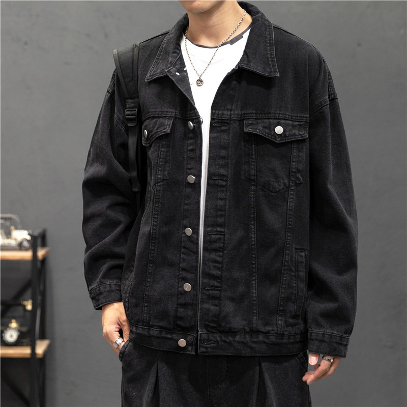 새로운 데님 재킷 남성 빈티지 진 코트 스트리트 패션  - Men'S Fashion Linen Pants 리뷰 및 가격