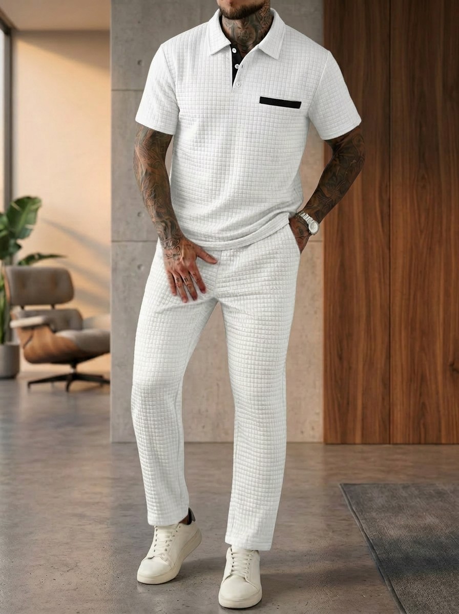 여름 신상 남성 패션 컬러 블록 카라 반팔 폴로셔츠 긴 - Men'S Fashion Polo Shirt 리뷰 및 가격