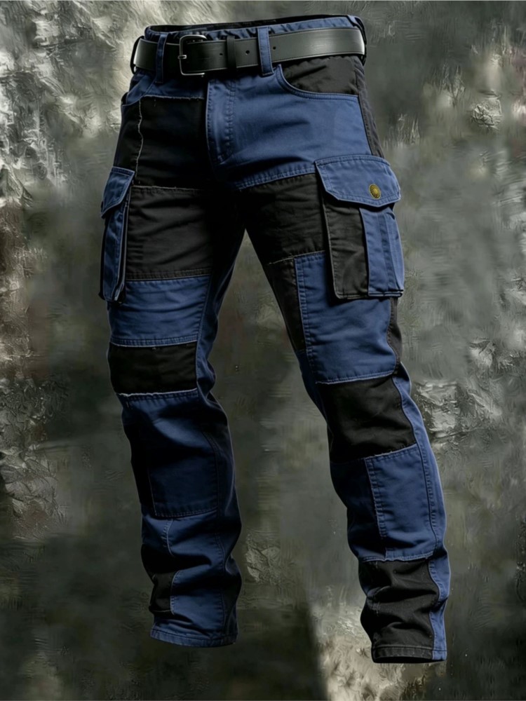 코튼 남성 카고 바지 카키 캐주얼 남성 전술 조거 카고 - Mens Fashion Cargo Pants 리뷰 및 가격