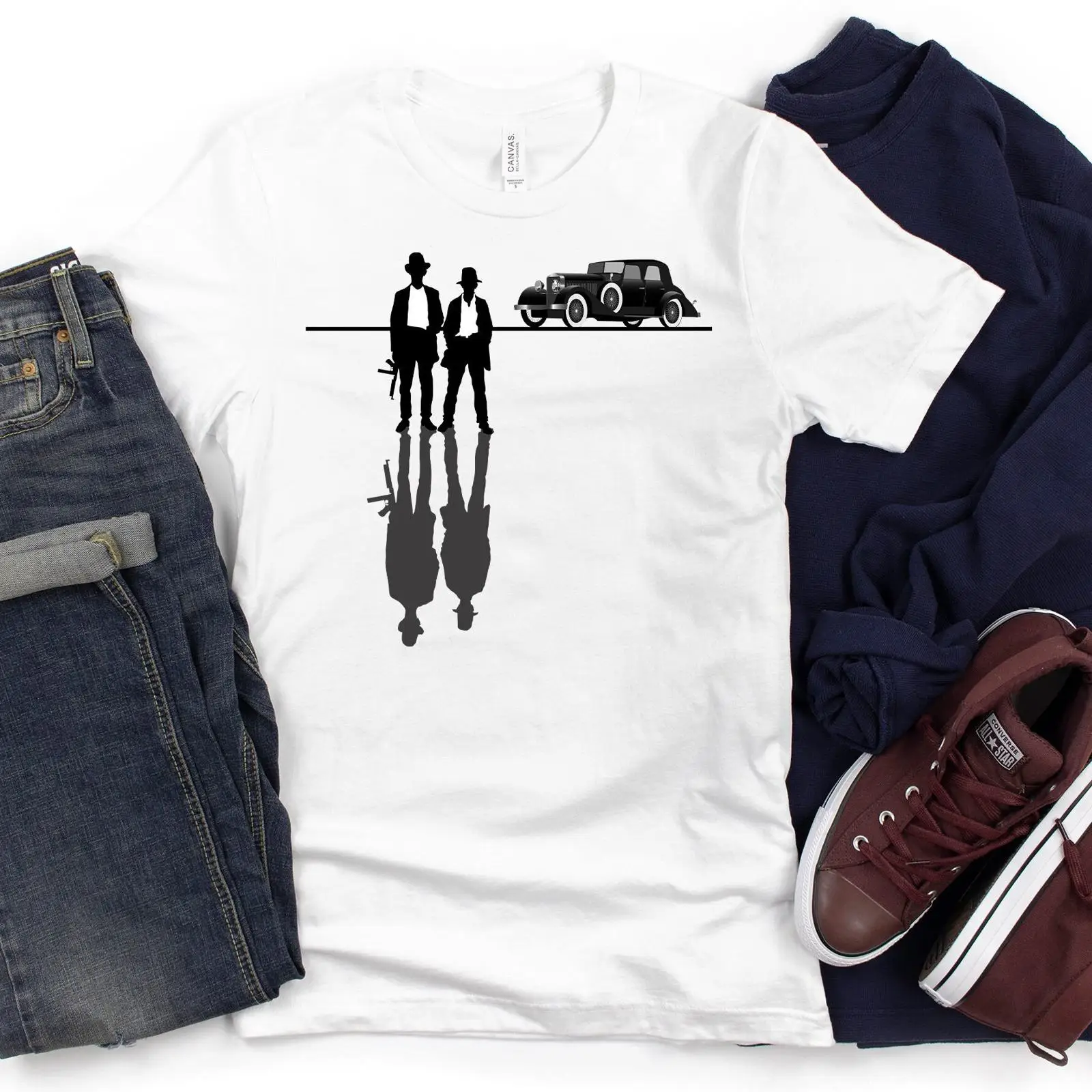 1920년대 로어링 20스 갱스터 클래식 자동차 티셔츠 - Men'S Fashion Roaring 20S 리뷰 및 가격