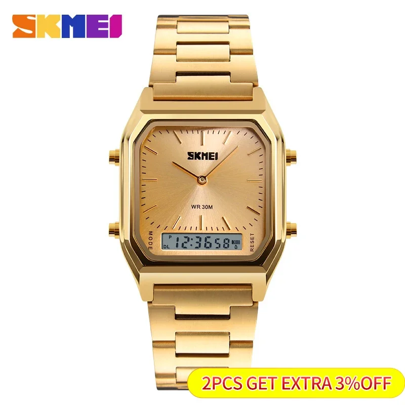 SKMEI 1220 남자 디지털 듀얼 타임 스포츠 크로 - Men'S Fashion Zone 리뷰 및 가격