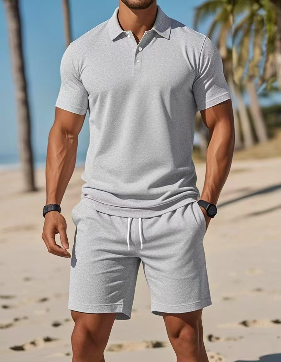 2026 남성 여름 폴로 셔츠 세트, 캐주얼 스포츠 다 - Men'S Fashion Polo Shirt 리뷰 및 가격