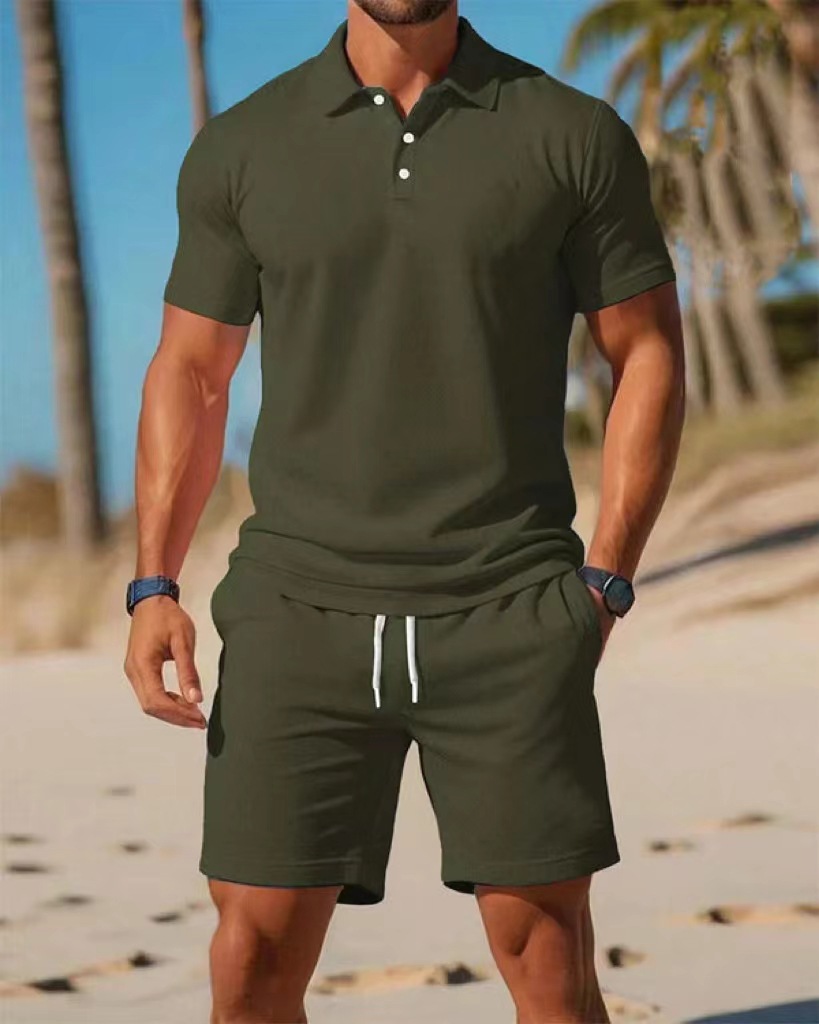 2026 남성 여름 폴로 셔츠 세트, 캐주얼 스포츠 다 - Men'S Fashion Polo Shirt 리뷰 및 가격