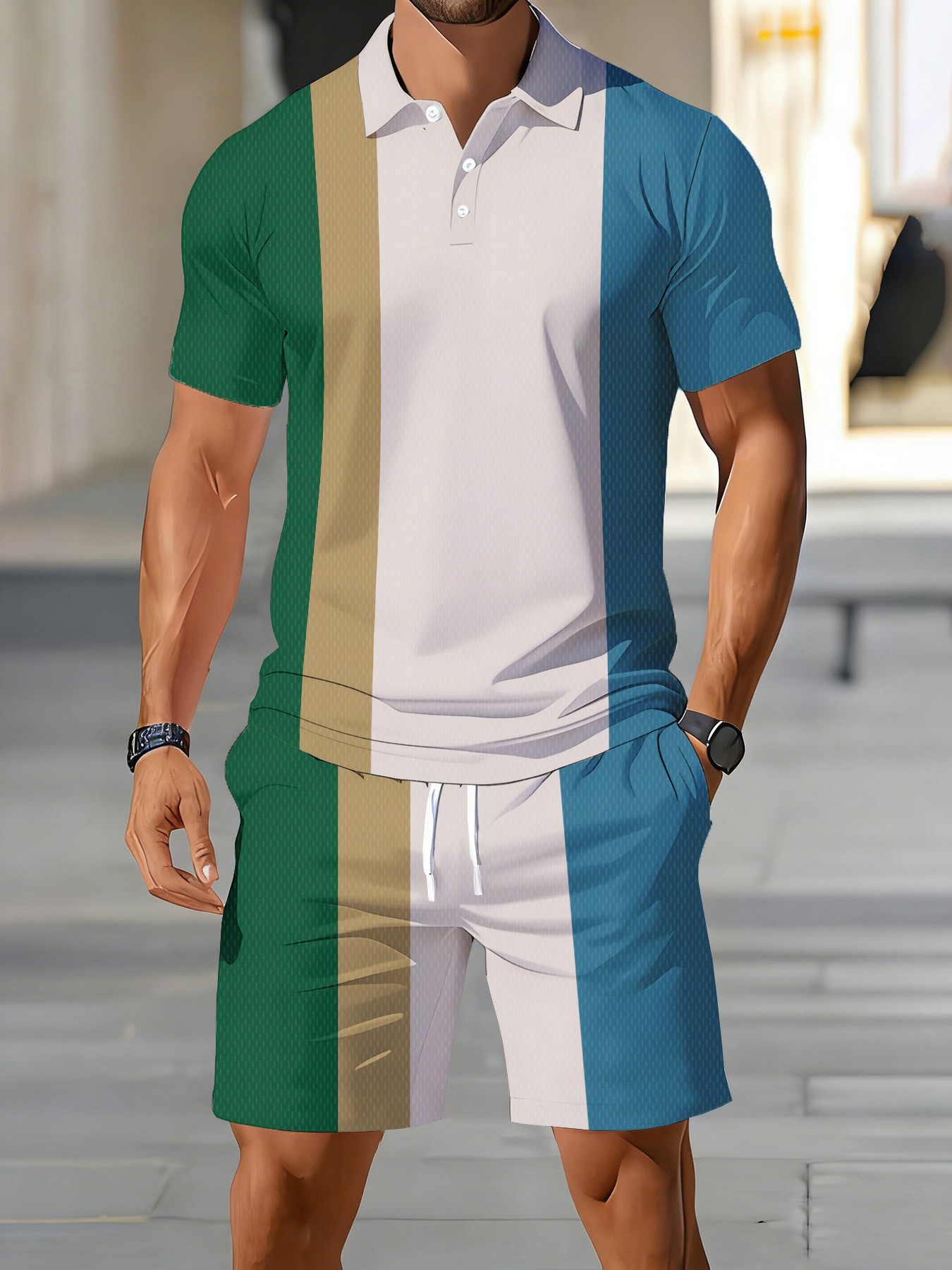2026 여름 신상 남성 폴로셔츠 세트 - 스트릿 캐주 - Men'S Fashion Polo Shirt 리뷰 및 가격