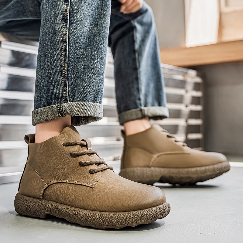 남성용 앵클 부츠 브라운 숏 부츠 럭셔리 신발 파일럿용 - Chelsea Boots Men 리뷰 및 가격
