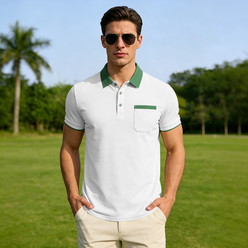 2026년 여름 남성 유럽 아메리칸 캐주얼 버튼 폴로  - Men'S Fashion Polo Shirt 리뷰 및 가격