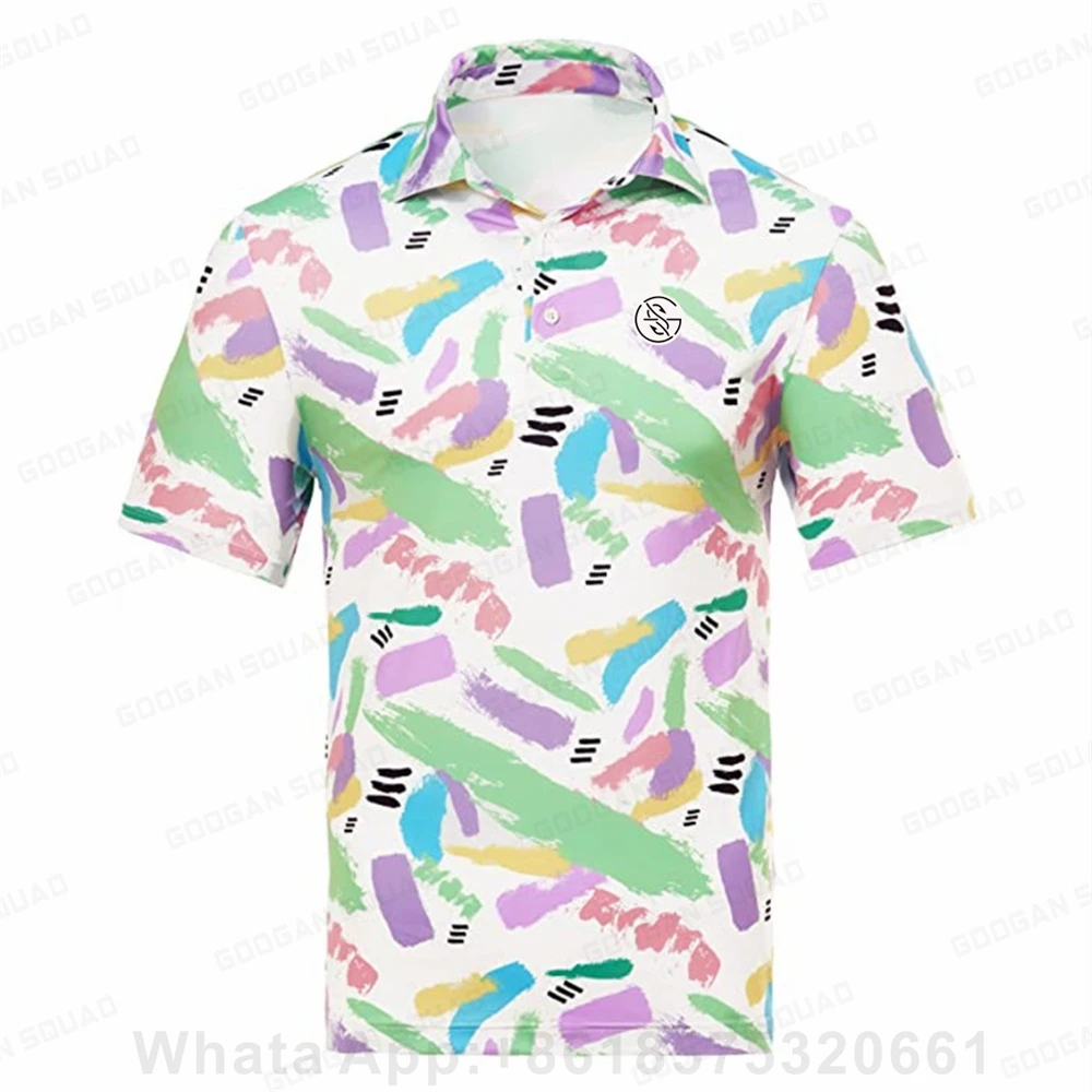 2023 신상 여름 남성 폴로셔츠 캐주얼 패션 반팔 속 - Men'S Fashion Golf Clothing 리뷰 및 가격