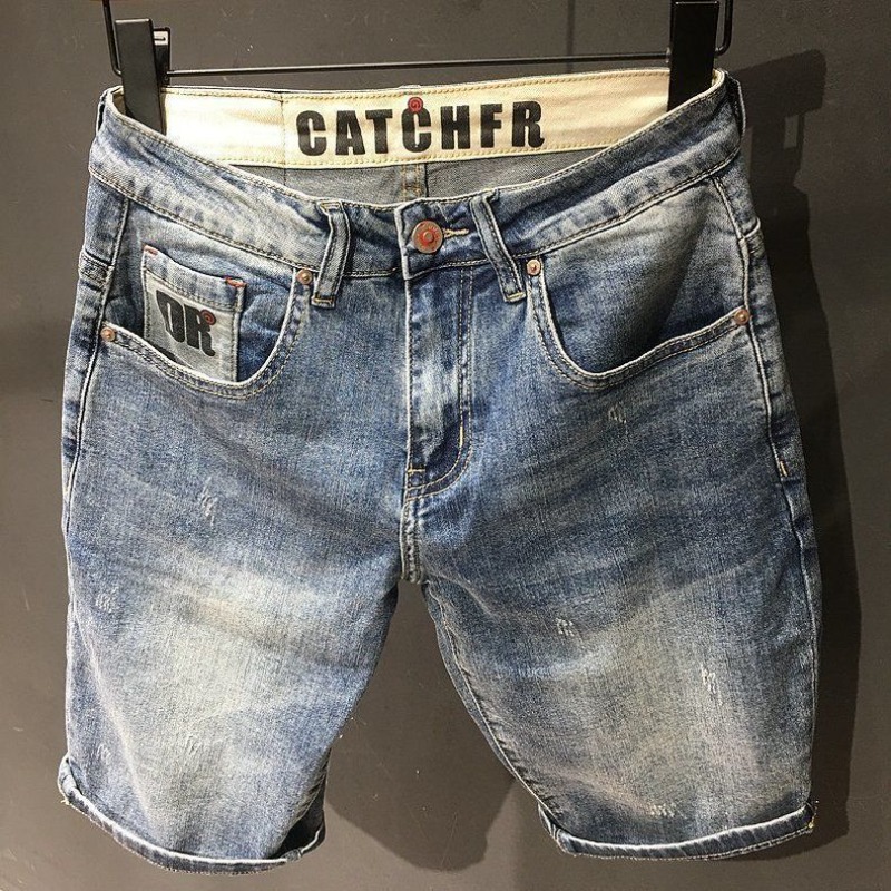 남성용 짧은 청바지 바지, 텍스트 포켓이 있는 특대 데 - Men'S Fashion Jeans 리뷰 및 가격