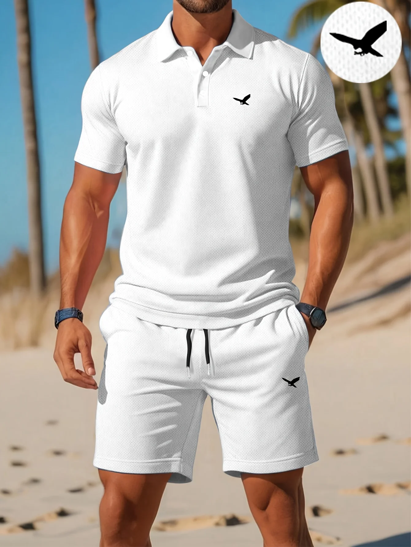 여름 신작 남성용 폴로 셔츠 세트 캐주얼 스포티하고 멋 - Men'S Fashion Polo Shirt 리뷰 및 가격