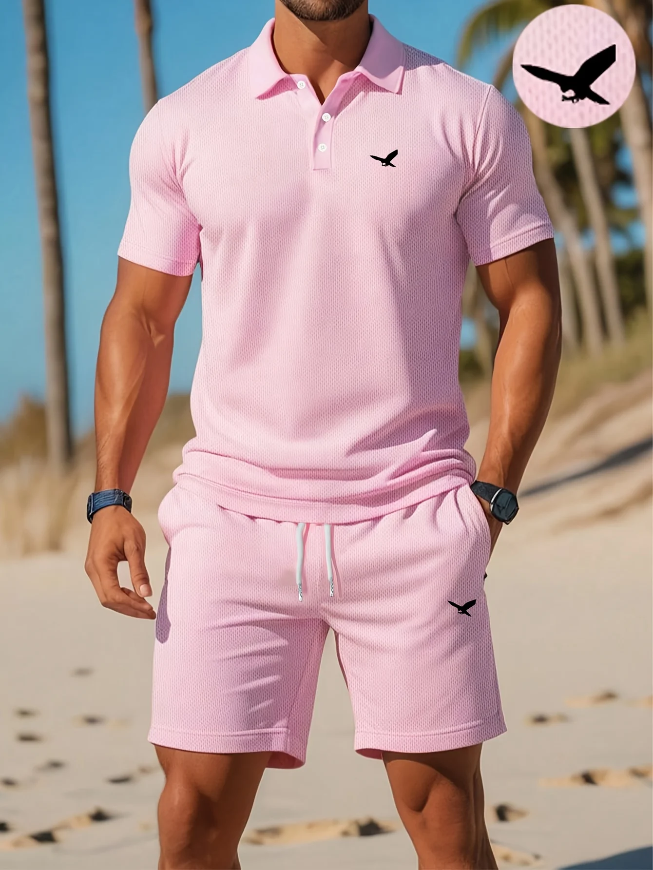 여름 신작 남성용 폴로 셔츠 세트 캐주얼 스포티하고 멋 - Men'S Fashion Polo Shirt 리뷰 및 가격