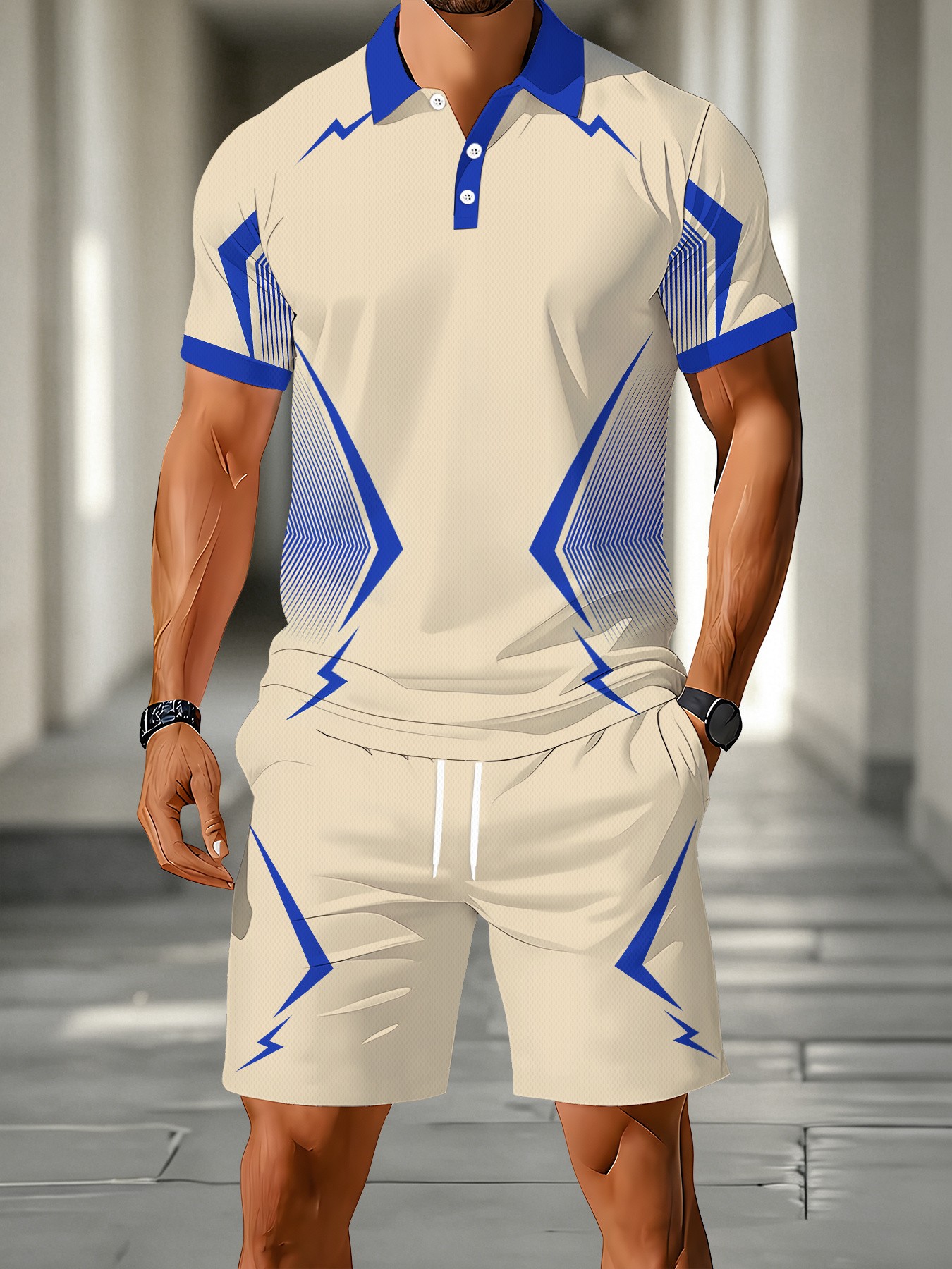 2026년 여름 미국 남성용 폴로 셔츠 세트 (야외 스 - Men'S Fashion Polo Shirt 리뷰 및 가격