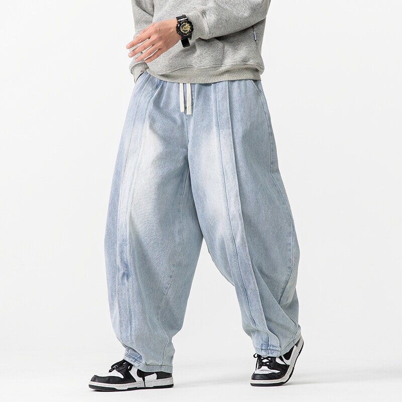 2025 새로운 빈티지 하렘 바지 남성 느슨한 힙합 데 - Men'S Fashion Linen Pants 리뷰 및 가격