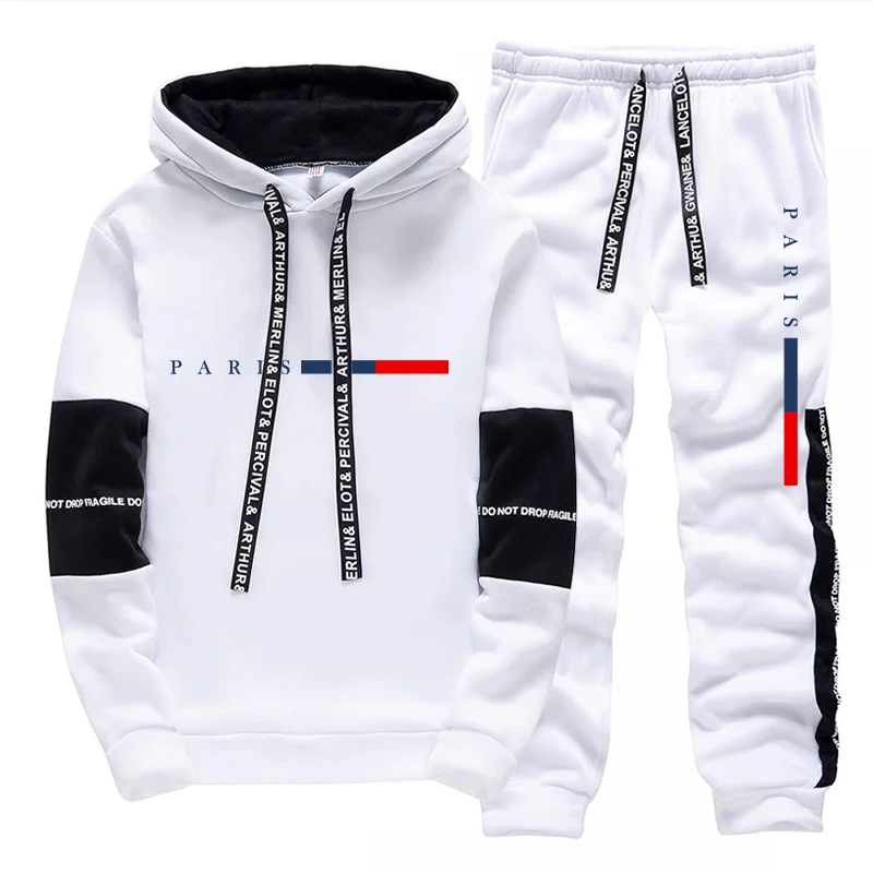 남성 세트/후드티/바지 파리 패션 가을 겨울 캐주얼 스 - Men'S Fashion Designer 리뷰 및 가격