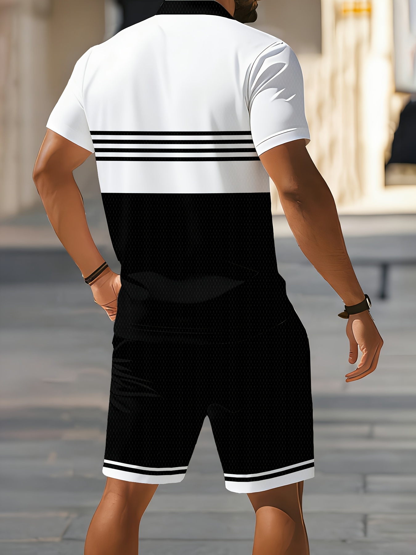 2026 여름 남성 폴로 셔츠 세트 - 3D 프린팅 디 - Men'S Fashion Polo Shirt 리뷰 및 가격