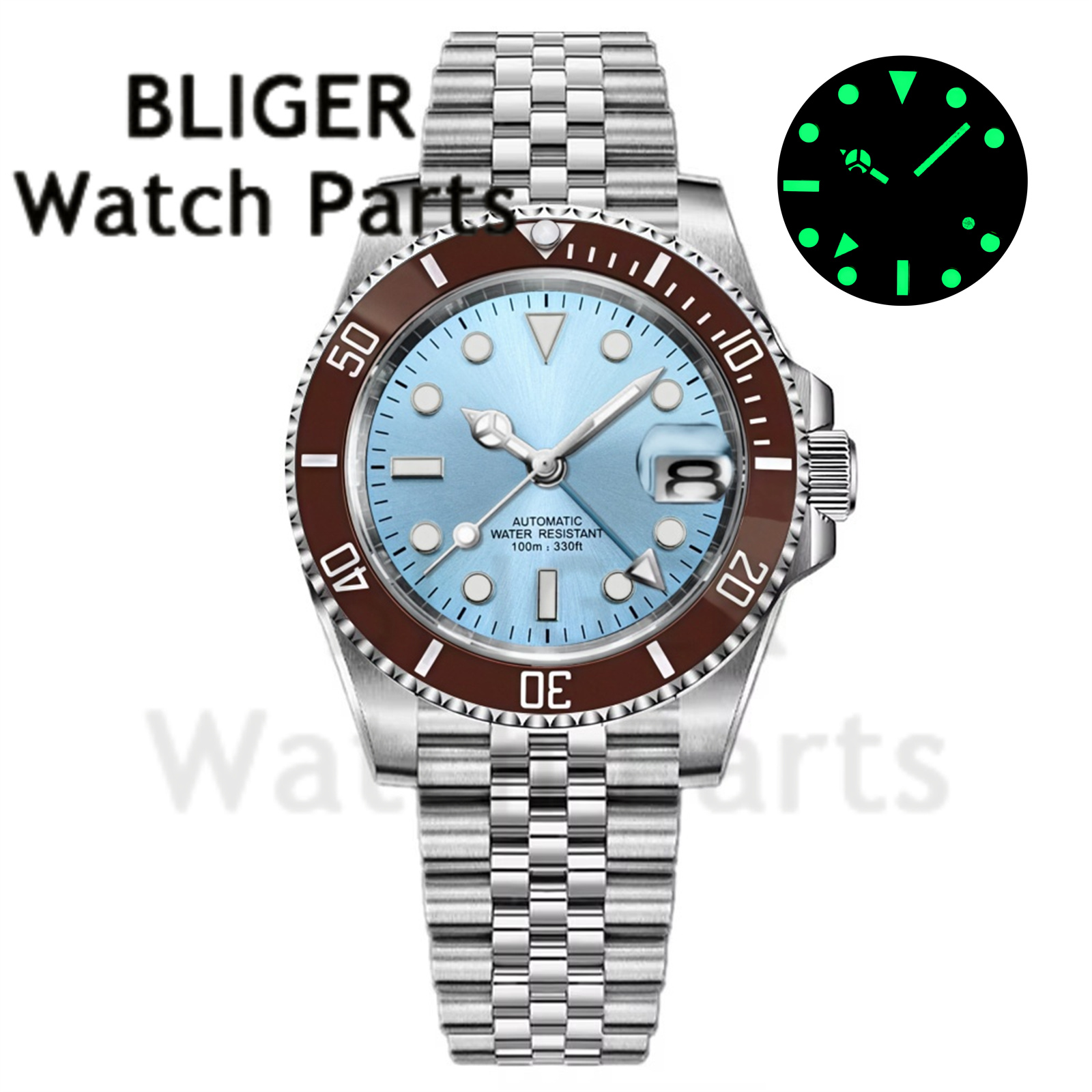 커스텀 패션 GMT 40mm 남성용 NH34 기계식 손 - Men'S Fashion Zone 리뷰 및 가격