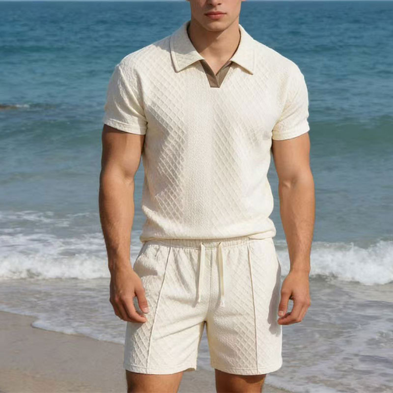2026 여름 100kg 남성용 솔리드 컬러 와플 라펠 - Men'S Fashion Rules 리뷰 및 가격
