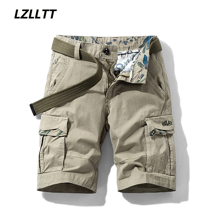 여름 남성 멀티 포켓 코튼 카고 반바지, 남성 패션 솔 - Mens Fashion Cargo Pants 리뷰 및 가격