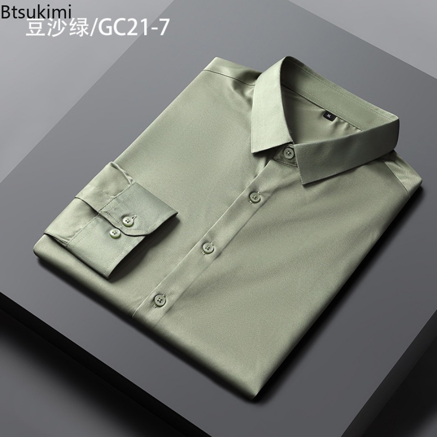 2026 신상 남성용 다림질 필요 없는 구김 방지 셔츠 - Dress Shirt Non-Iron 리뷰 및 가격