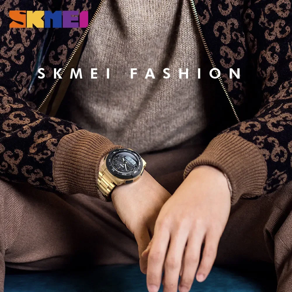 SKMEI 남성용 방수 시계, 스포츠 쿼츠 시계, 럭셔 - Men'S Fashion Zone 리뷰 및 가격